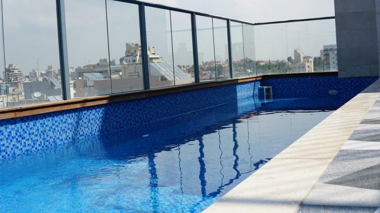 Luxury Rooftop Apartment In Netanya Eksteriør bilde