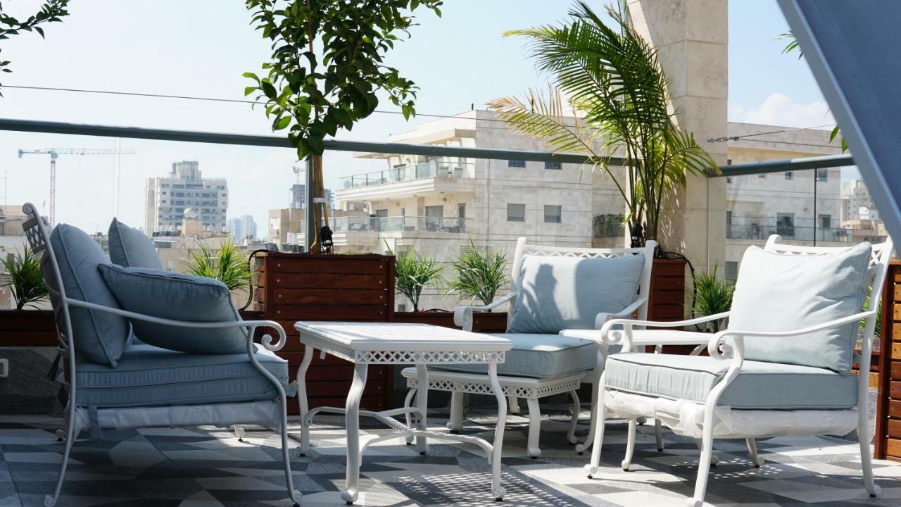 Luxury Rooftop Apartment In Netanya Eksteriør bilde